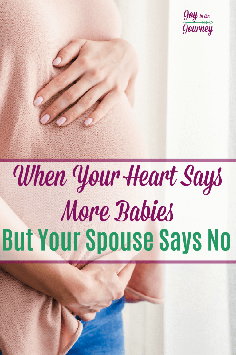 When Your Heart Says More Babies….But your Spouse says NO - Joy in the ...