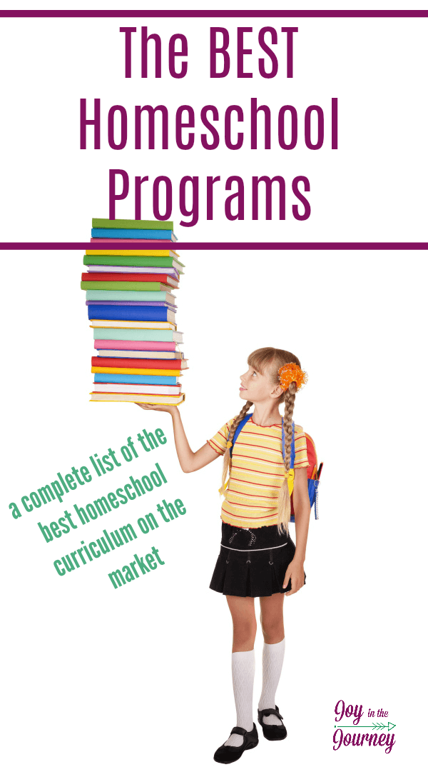 The Best Homeschool Programs - Joy In The Journey